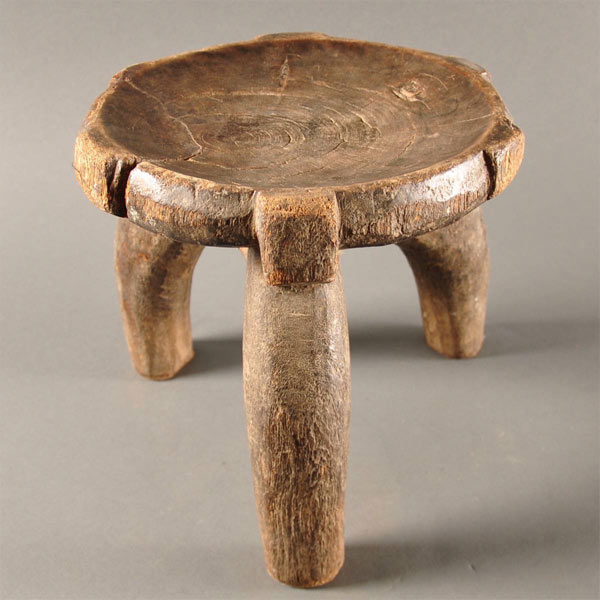 African Tribal Wooden Stool