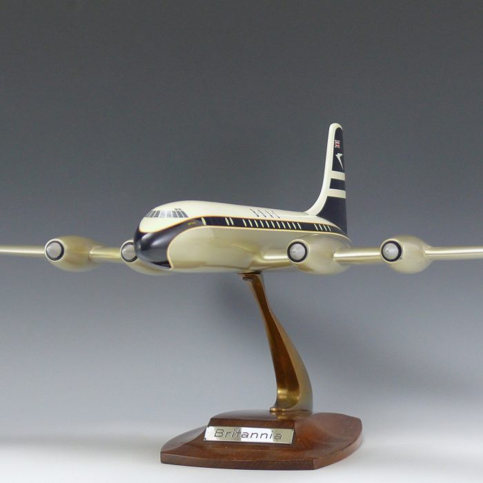 BOAC Bristol Britannia Painted Aluminium Model